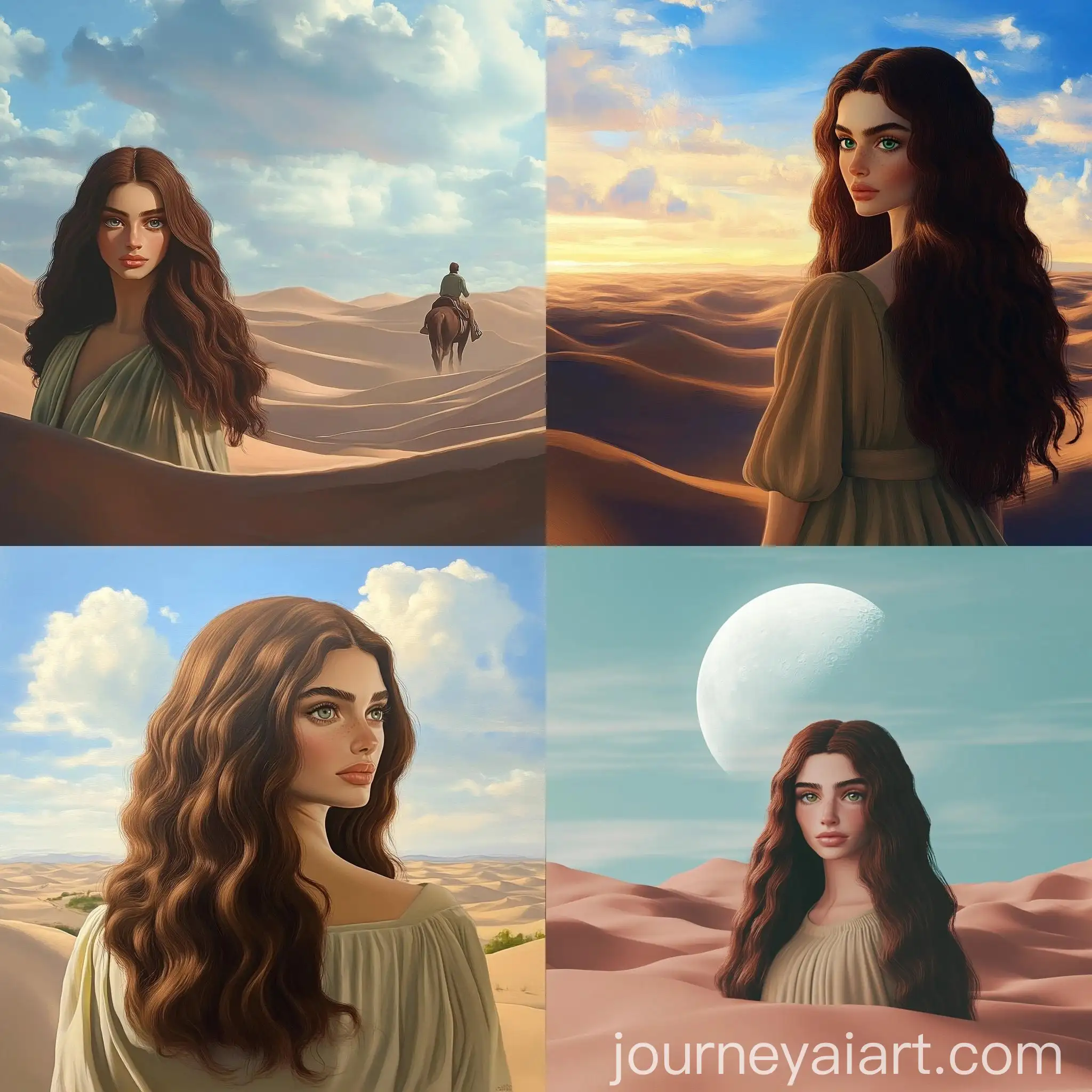 Lonely-Camel-Trekking-Through-Desert-Dunes