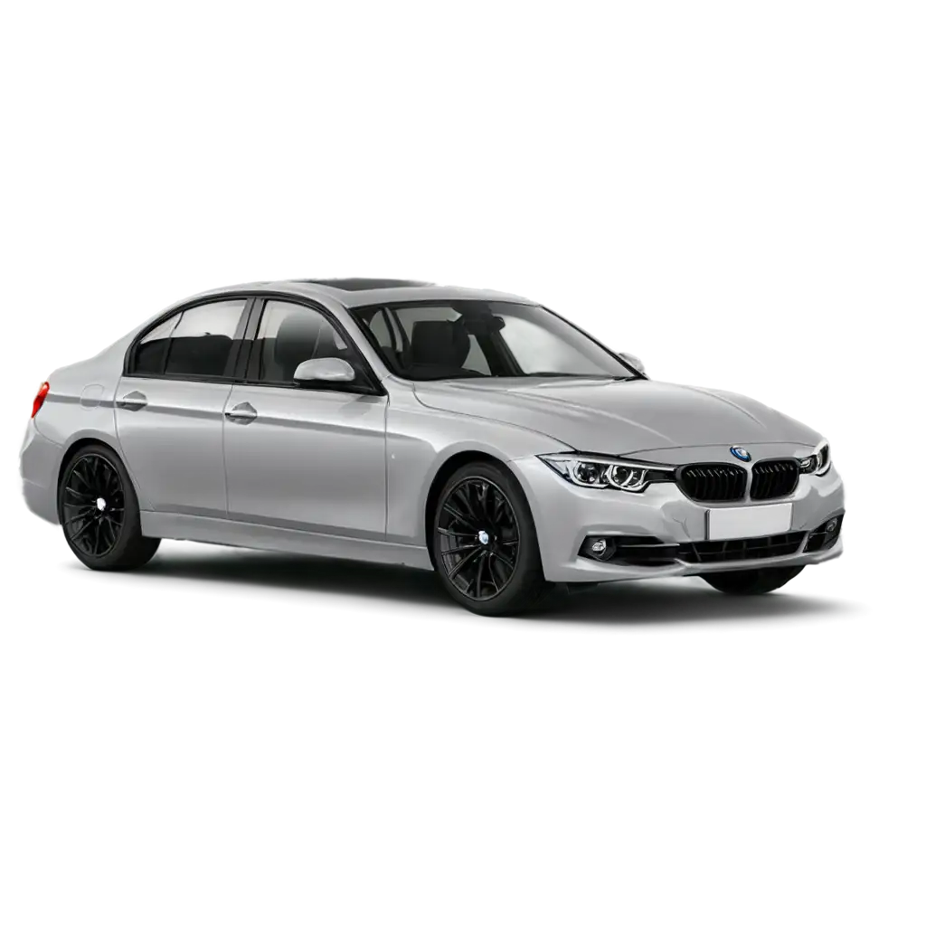 2017-Grey-BMW-318d-Sedan-with-Black-Alloy-Wheels-HighQuality-PNG-Image