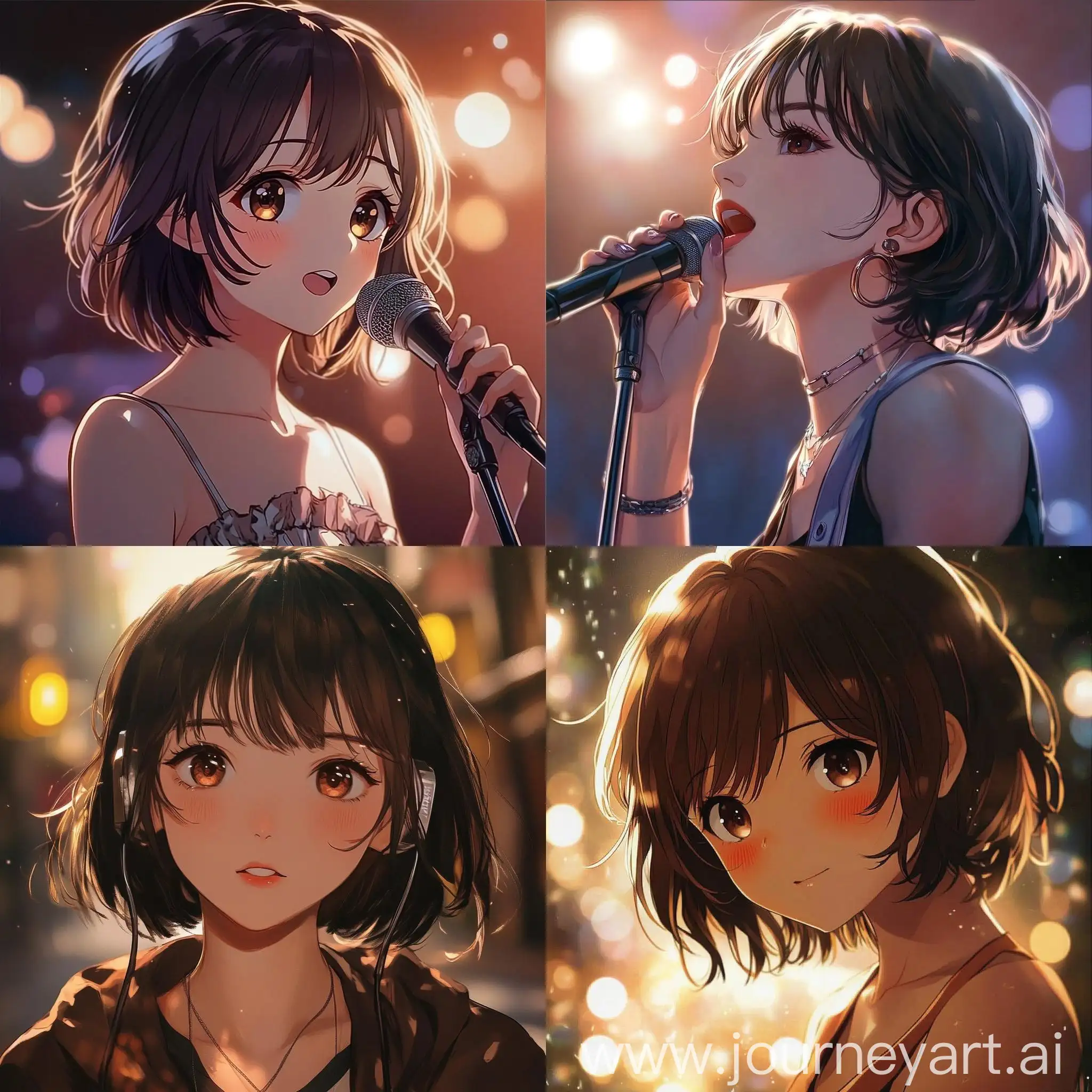 Anime-Girl-Singer-with-Short-Brown-Hair-and-Brown-Eyes