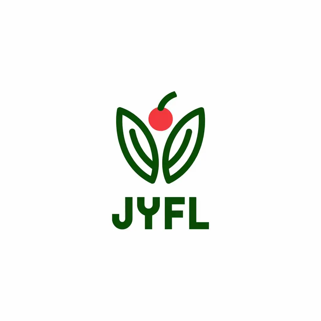 LOGO Design For JYFL Alcoholic Iced Tea Playful and Sophisticated Iconography