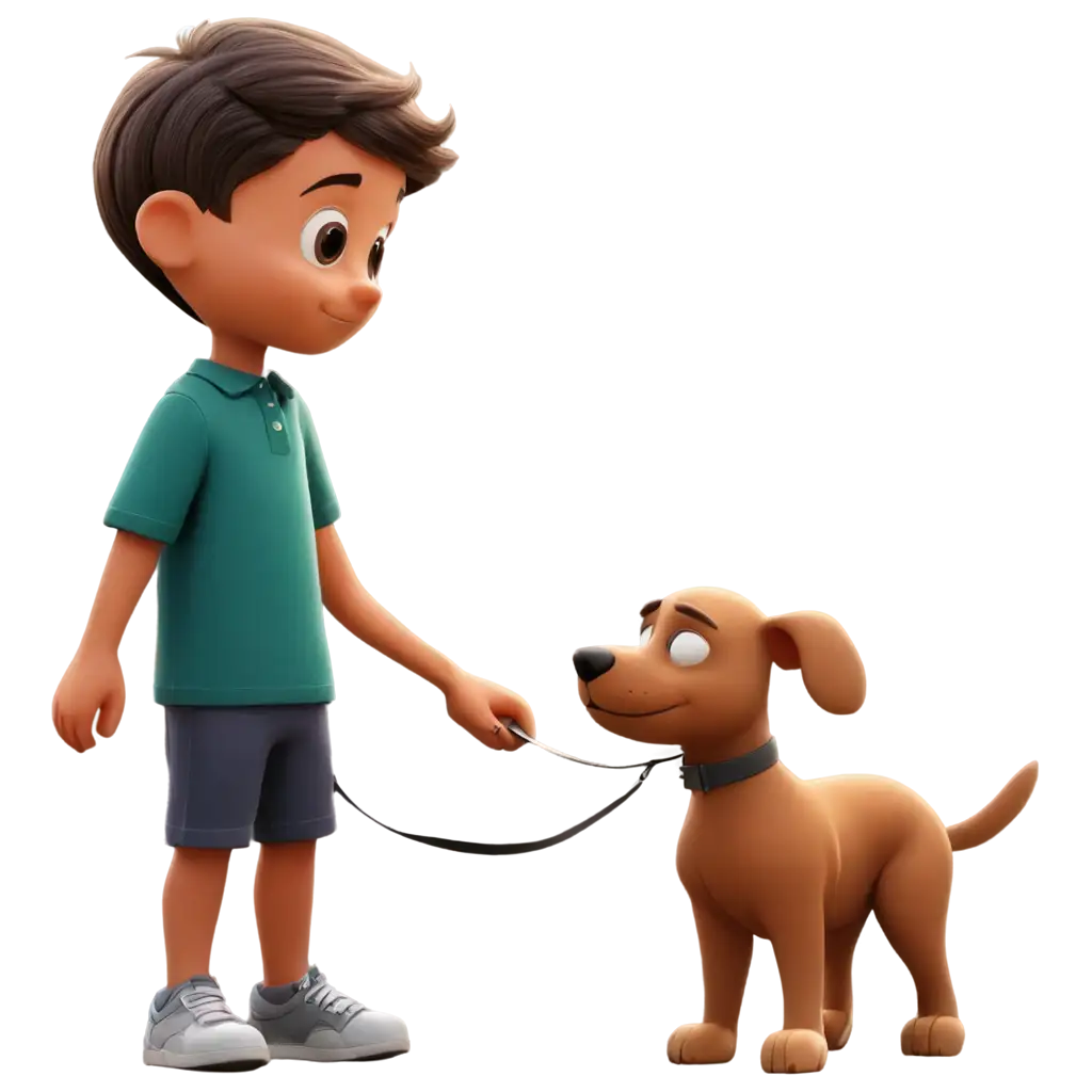 Adorable-Dog-with-Boy-Cartoon-PNG-for-Creative-Projects