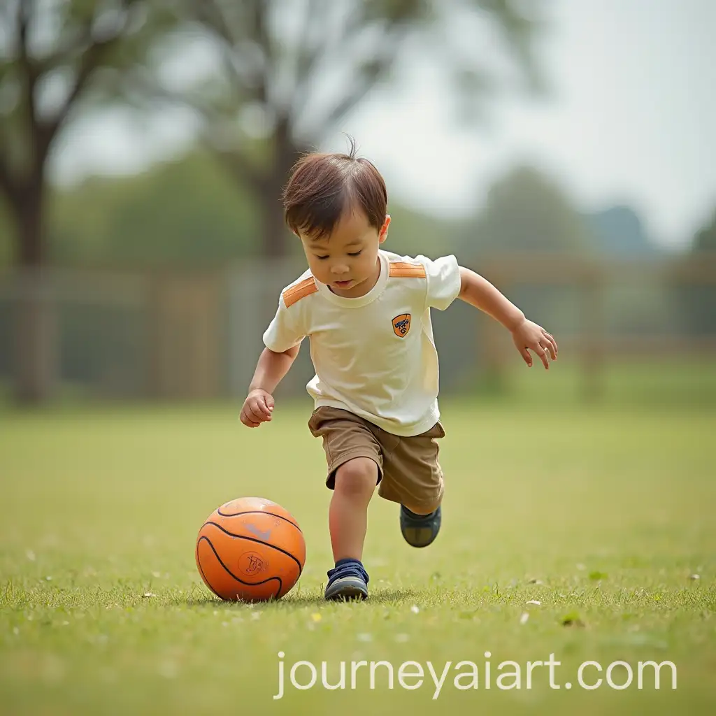 Joyful-Child-Enjoying-Outdoor-Playtime-with-a-Ball