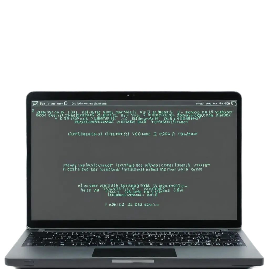 PNG-Image-of-a-Laptop-with-Programmers-Code-on-the-Screen-for-Tech-and-Development-Use