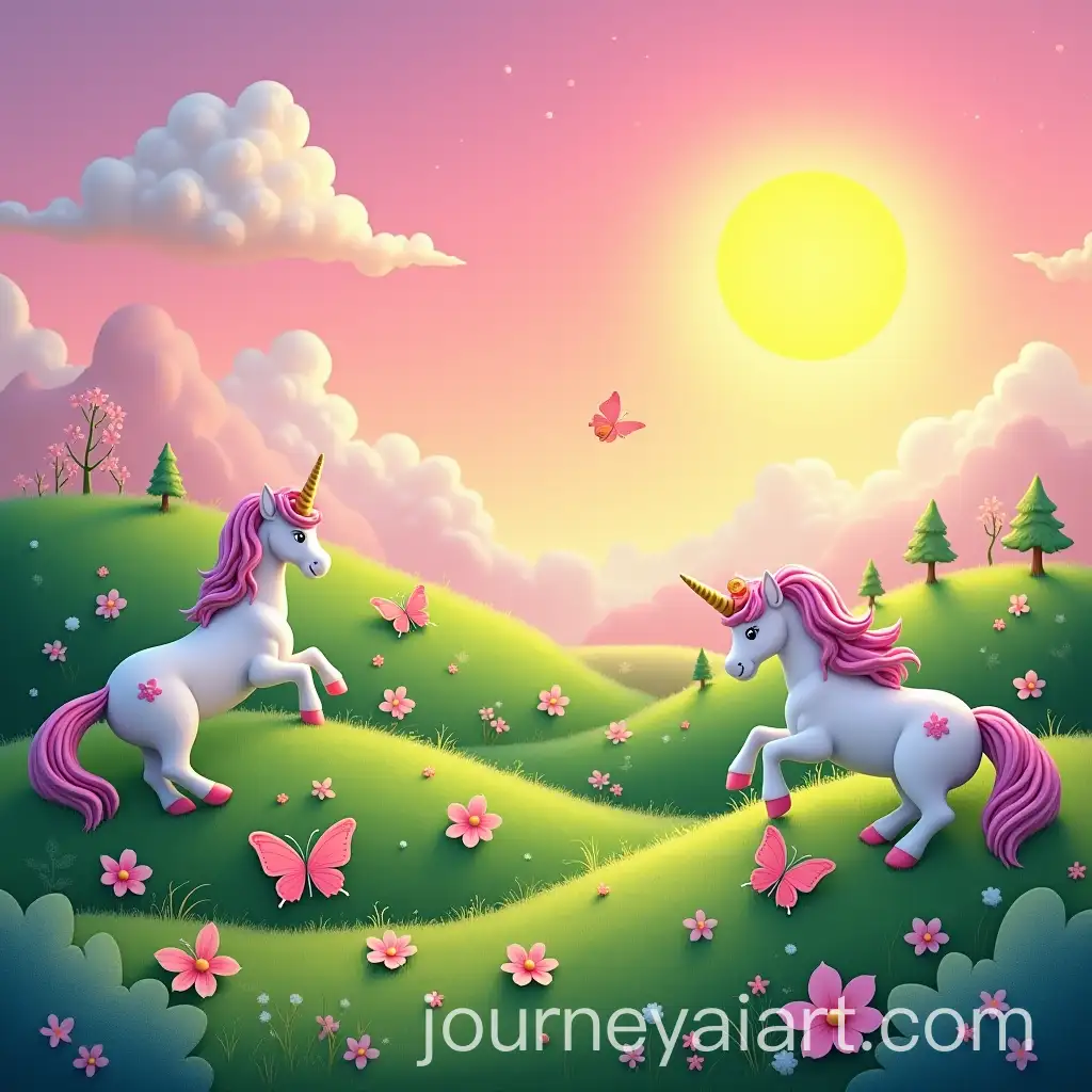 Fantasy-Landscape-withAI-Art-Prompt-Expansion-Unicorns-Butterflies-and-Magical-Creatures