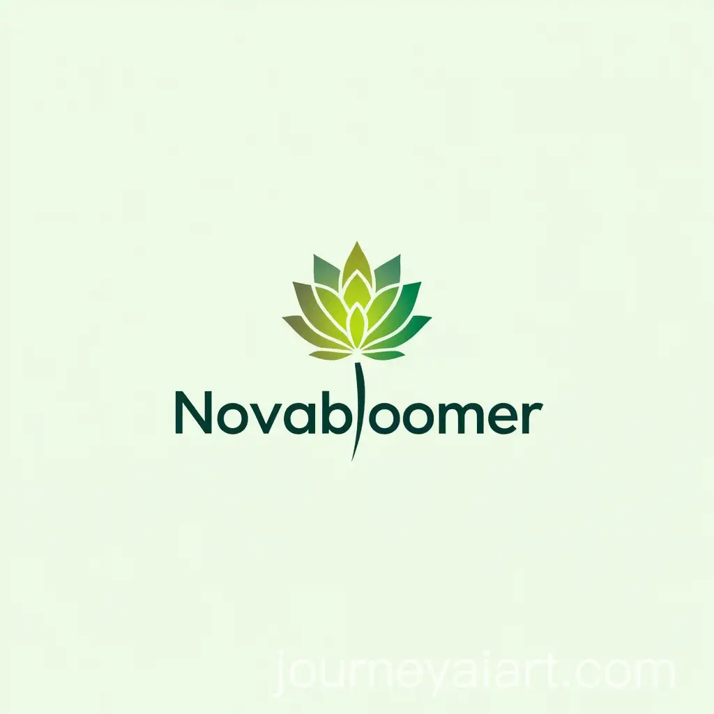 Modern-Logo-Design-for-Novabloomer-Featuring-a-Blooming-Flower