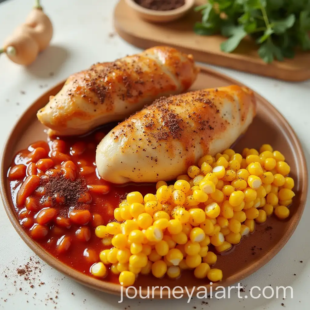 Creative-Packaging-Design-for-Chicken-Beans-Corn-and-Paprika-Product