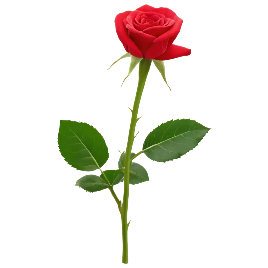 Red-Rose-Isolated-on-Transparent-Background-PNG-Perfect-for-Design-Projects