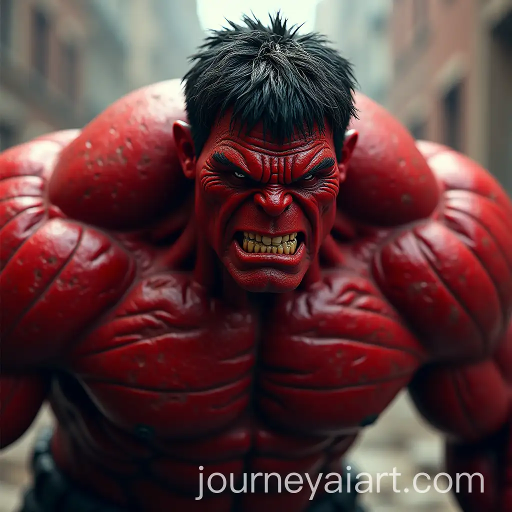 Realistic-Red-Hulk-in-4K-Detail