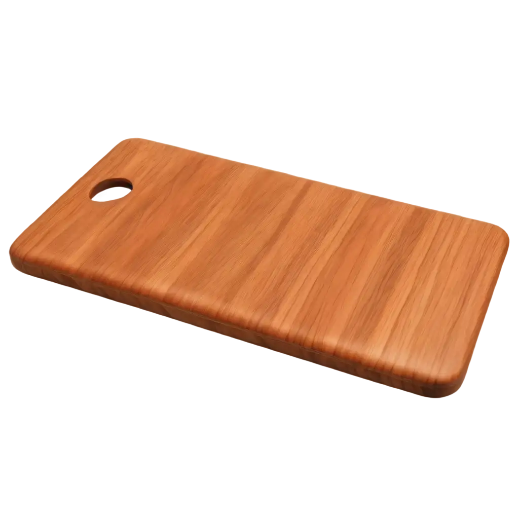 Realistic-Red-Wood-Cutting-Board-PNG-Image-Enhance-Culinary-Websites-Blogs