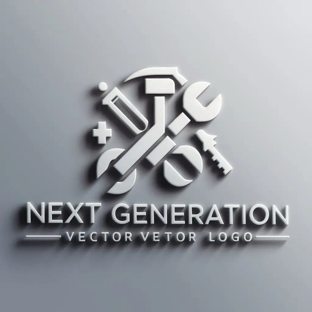 LOGO Design for Next Generation Engineering Tools with Clear Background and Modern Style