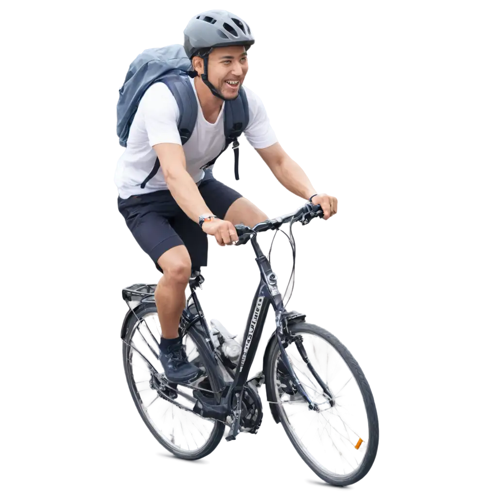 Happy-Man-Cycling-on-Road-PNG-Image-for-Dynamic-Outdoor-Activities