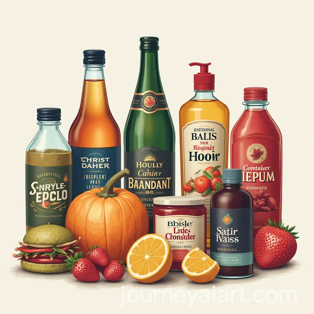 Diverse-Collection-of-Products-Displayed-in-a-Balanced-Arrangement