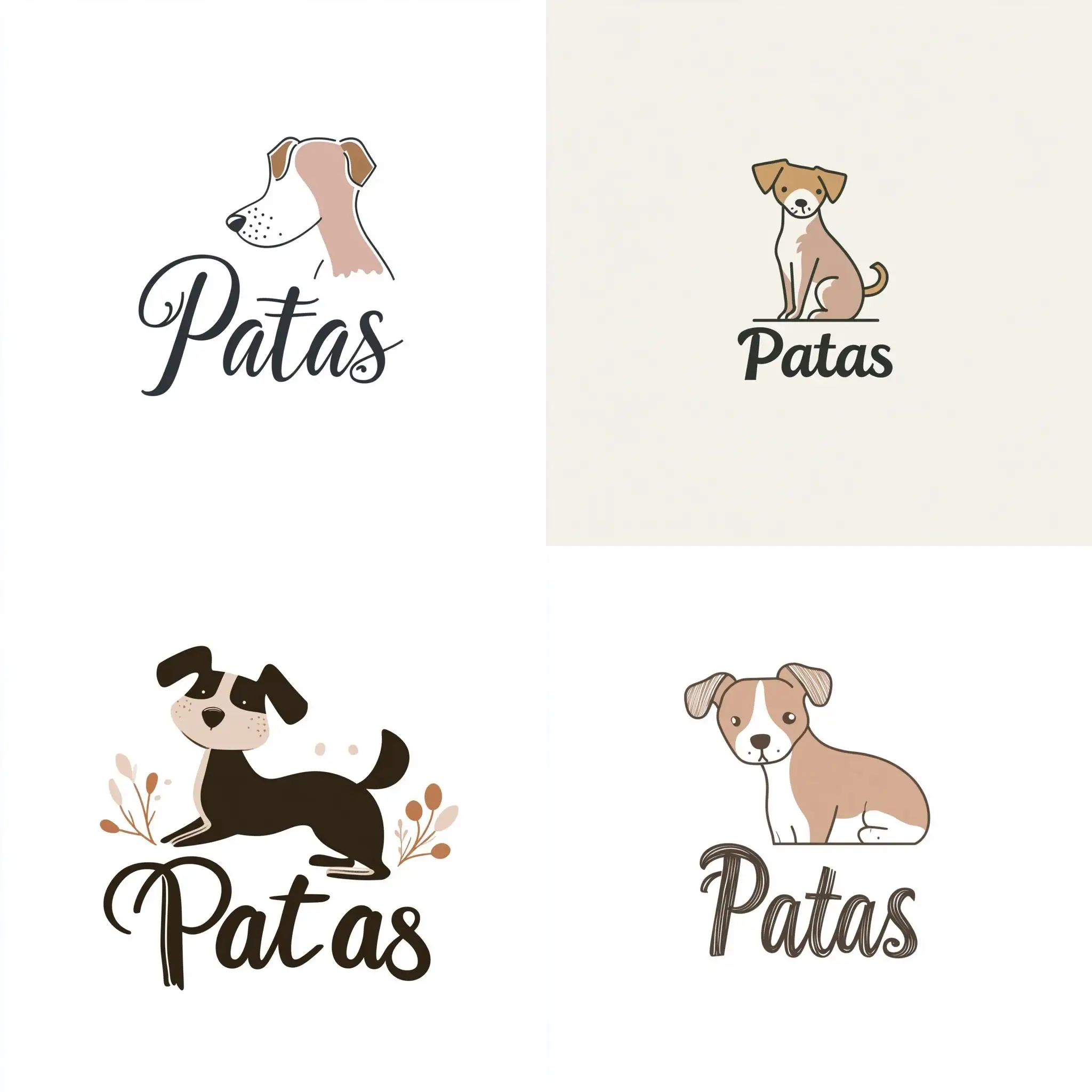 Modern-Dog-Company-Logo-Design-on-White-Background-with-Special-Font