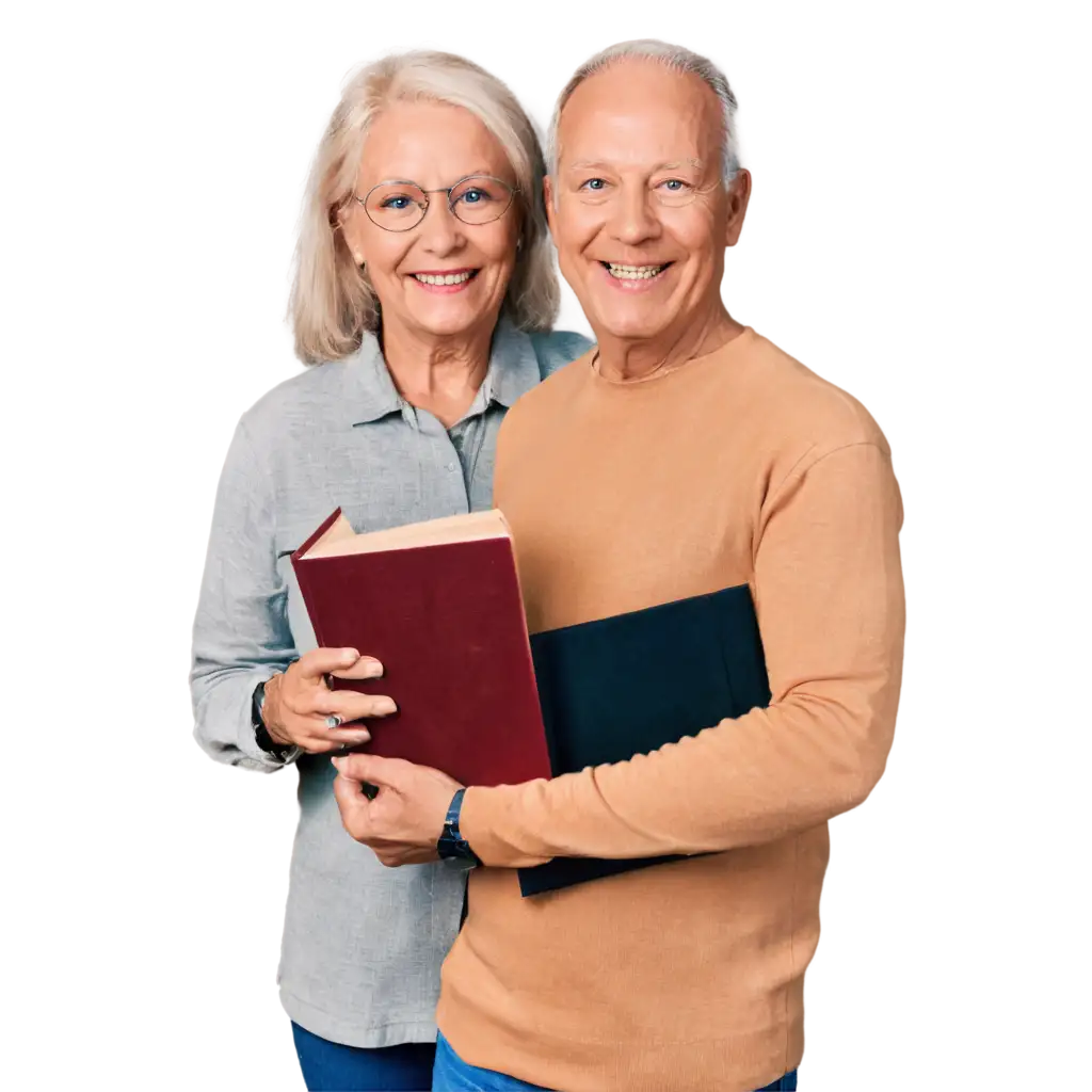 Smiling-Adult-with-Bible-in-Hand-PNG-Image-Grace-and-Faith-Visualized