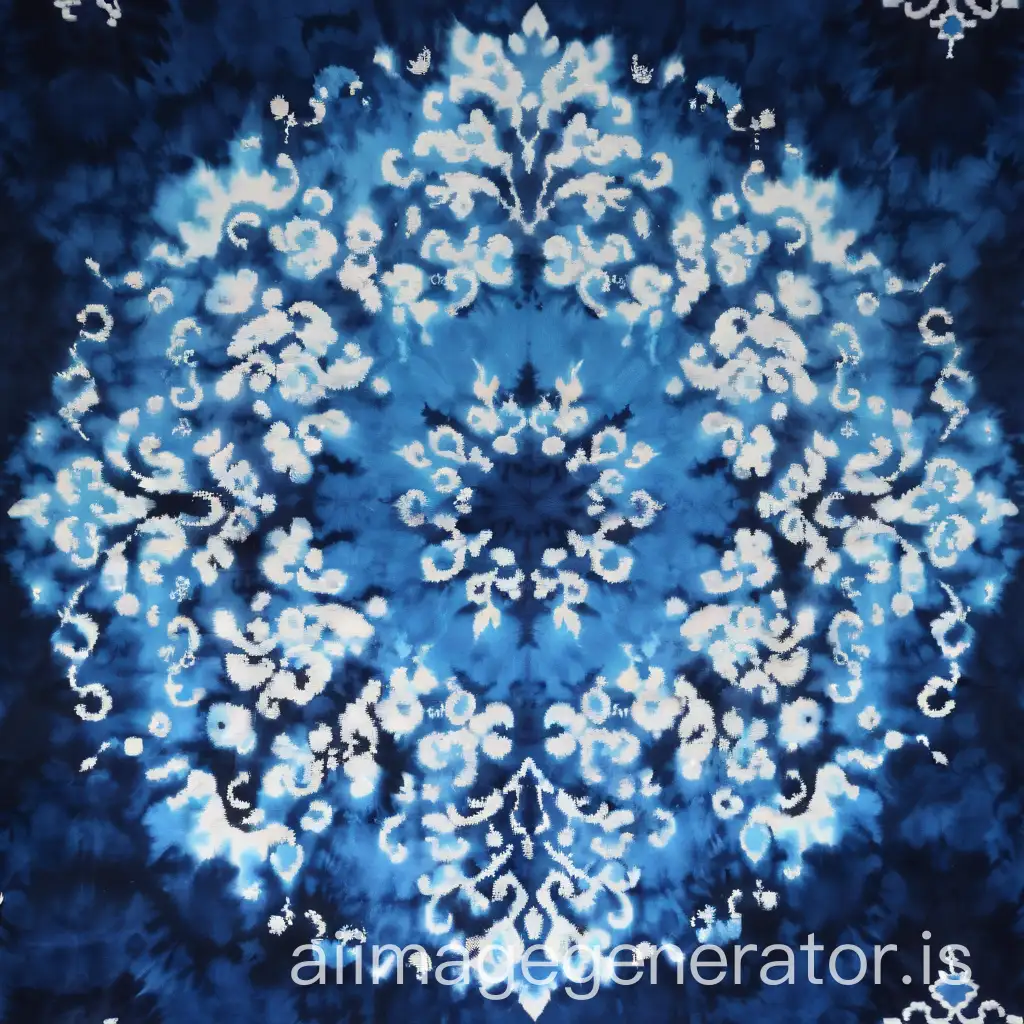 Traditional Chinese tie-dye art, a bit of modernization