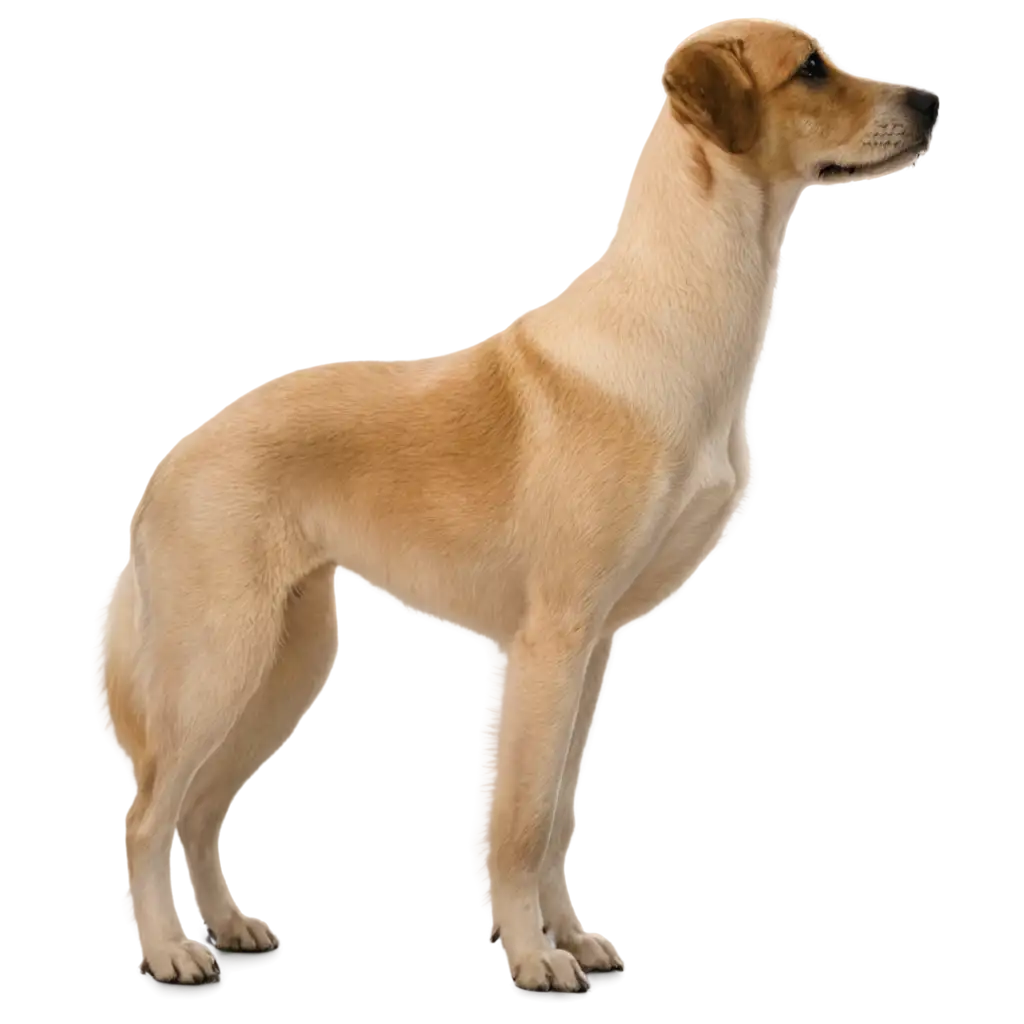 Dog-Right-Side-Standing-Profile-PNG-Image-HighQuality-and-Versatile-Format-for-Your-Projects