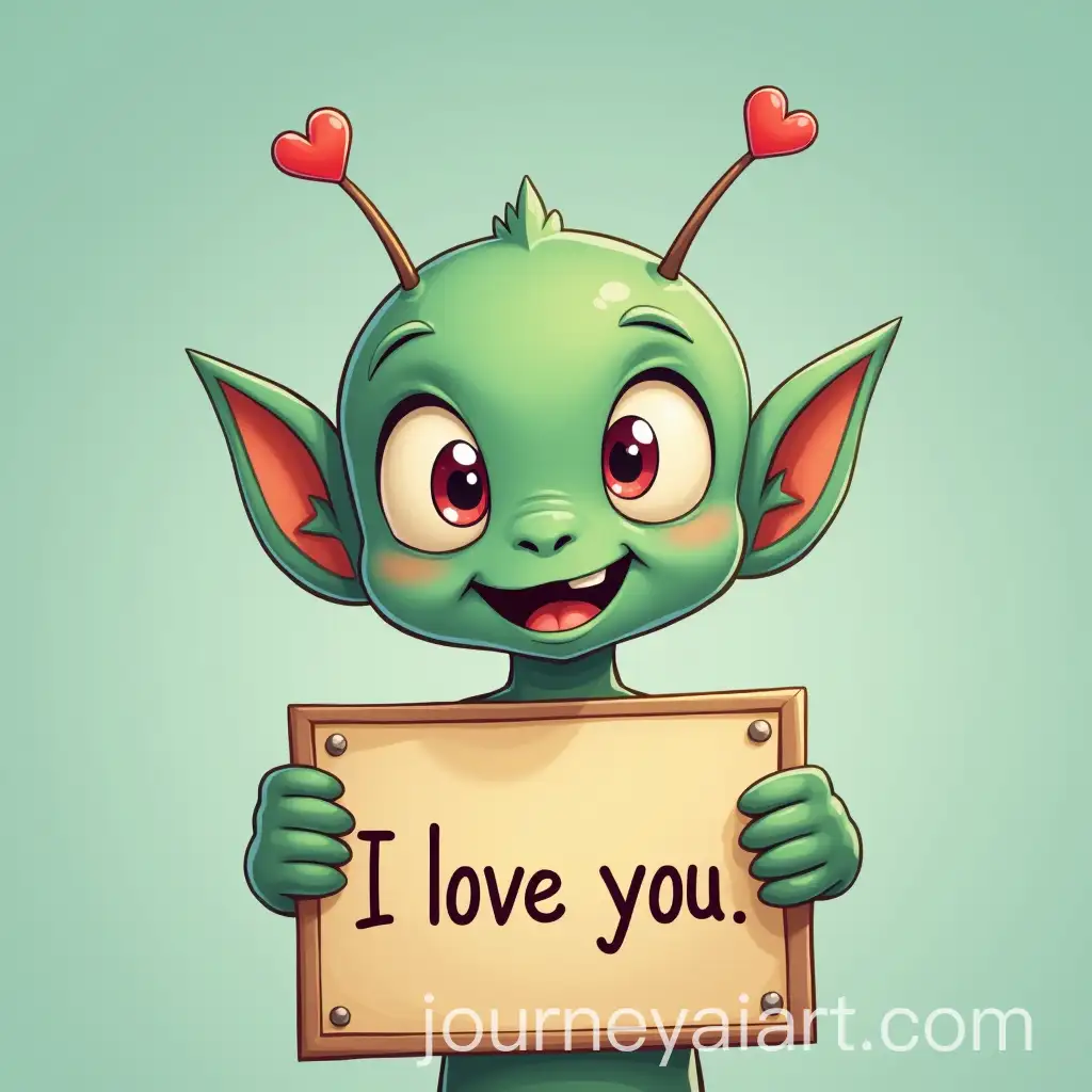 Cheerful-Alien-Holding-I-Love-You-Sign