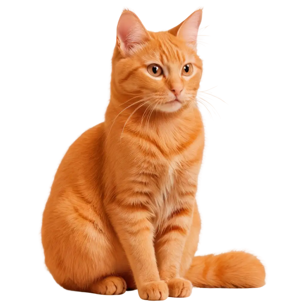 Orange-Cat-PNG-Image-Vibrant-and-Clear-Illustration-of-a-Playful-Feline