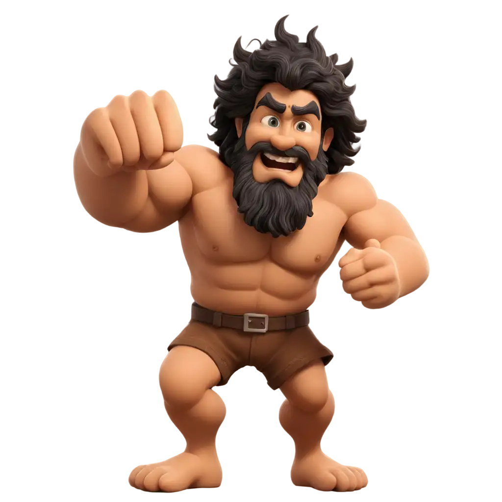 Samson-Cartoon-Fighting-PNG-Image-for-Creative-and-EducationalPNG-Image-SEO-Analysis-Uses-HighQuality-Format-for-Versatile-Applications