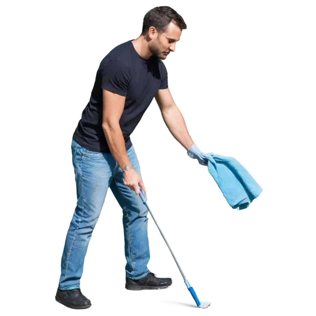 Professional-PNG-Image-Man-Doing-Cleaning-AI-Art-Prompt