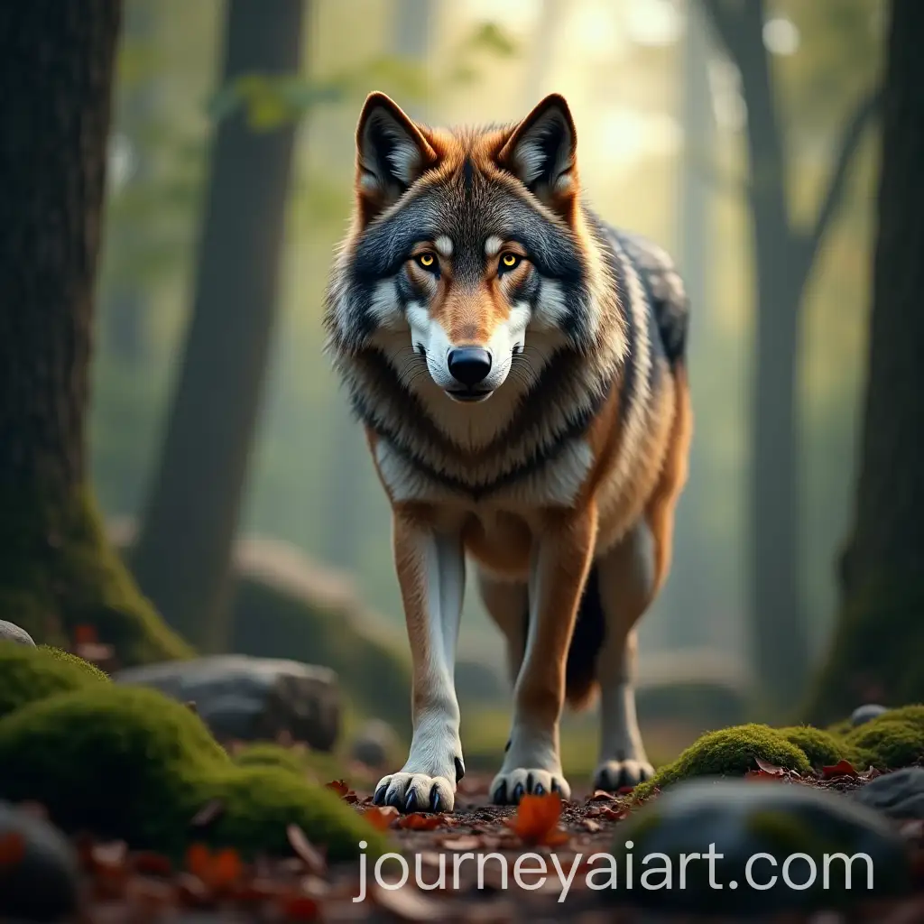 AI-Image-Prompt-ExpansionMajestic-Wolf-in-an-Exuberant-Forest-Setting-with-Natural-Details