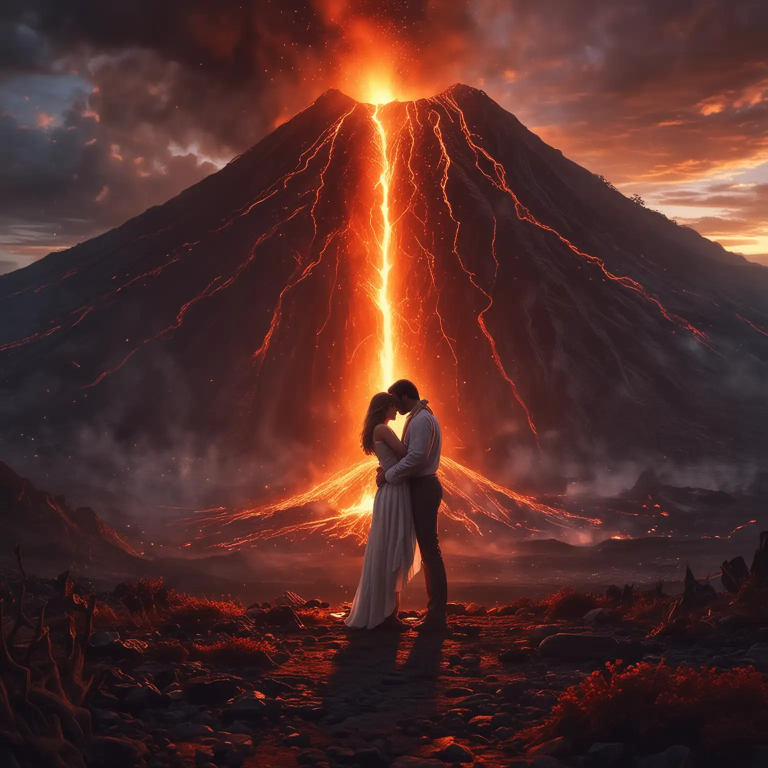 I didn't know how to love before, you have awakened the volcano in my soul so passionately and carelessly