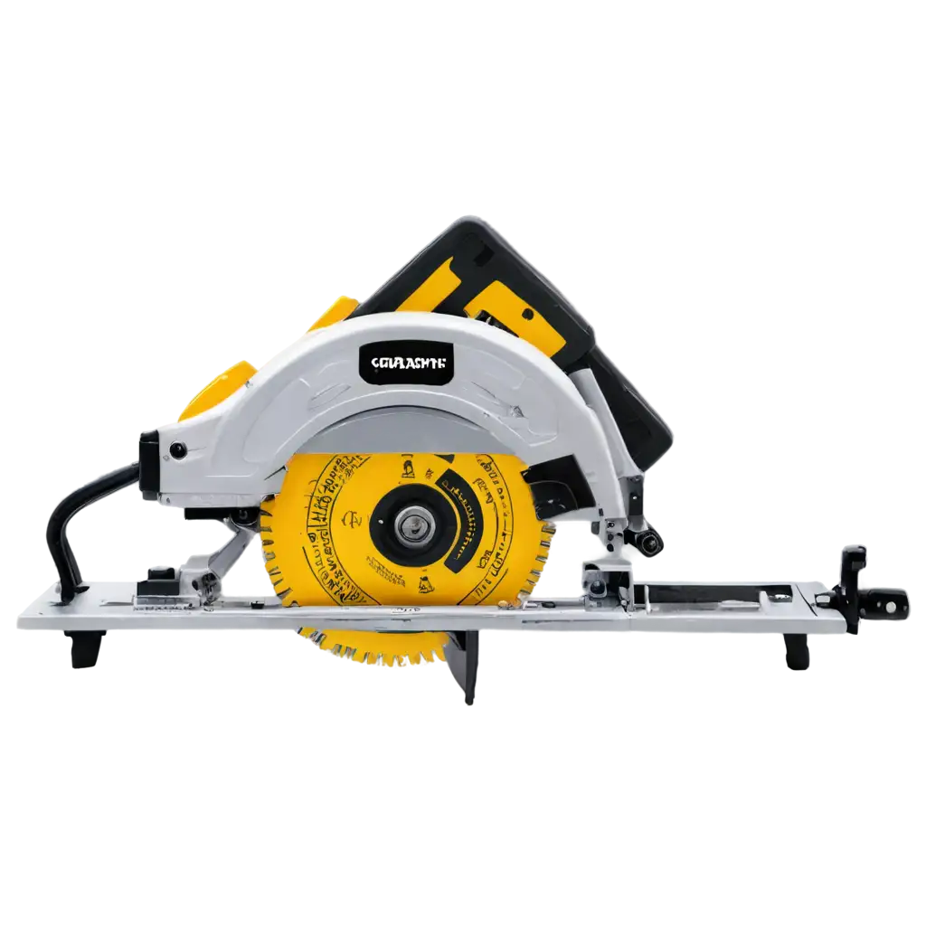 Graphically-Drawn-Circular-Saw-in-34-Perspective-PNG-Image-for-HighQuality-Visuals