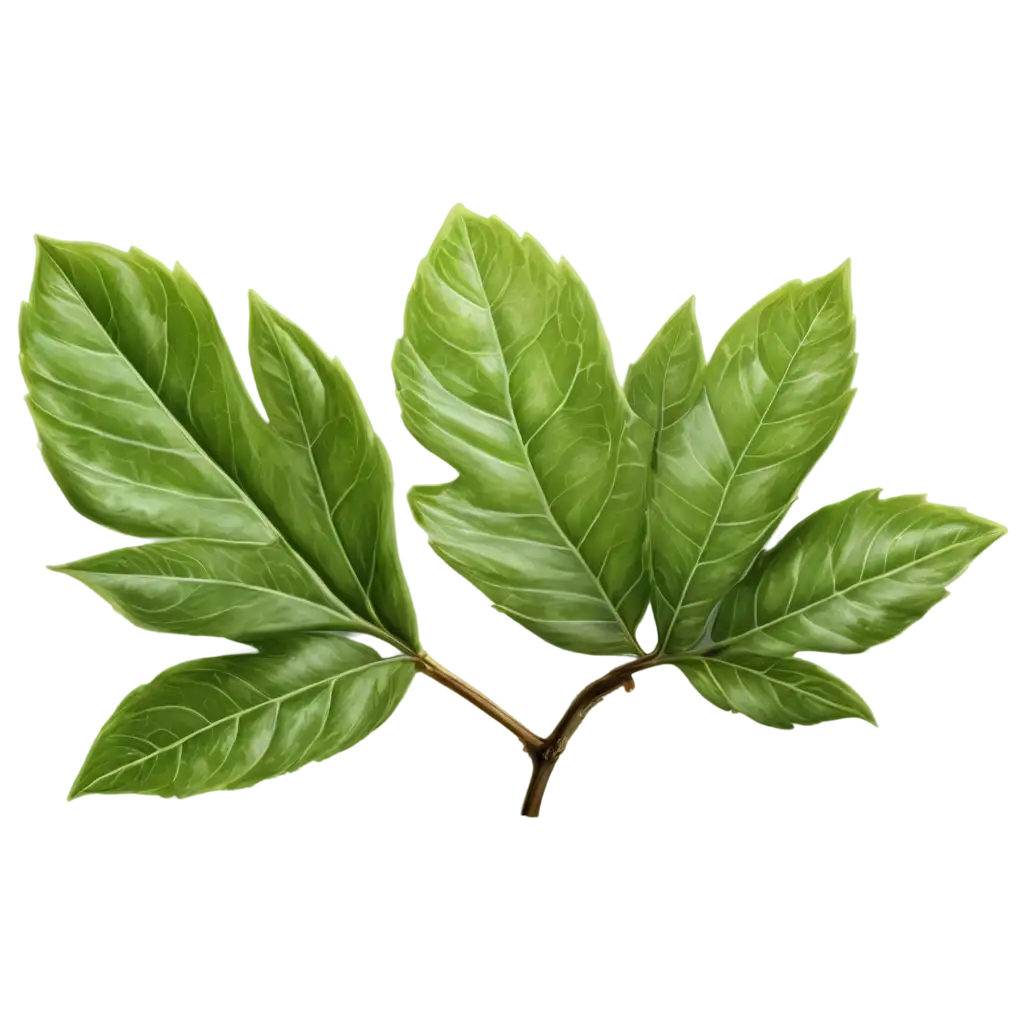 Realistic-Green-Plant-Leaf-PNG-Fresh-and-Juicy-Visual-for-Botanical-Designs