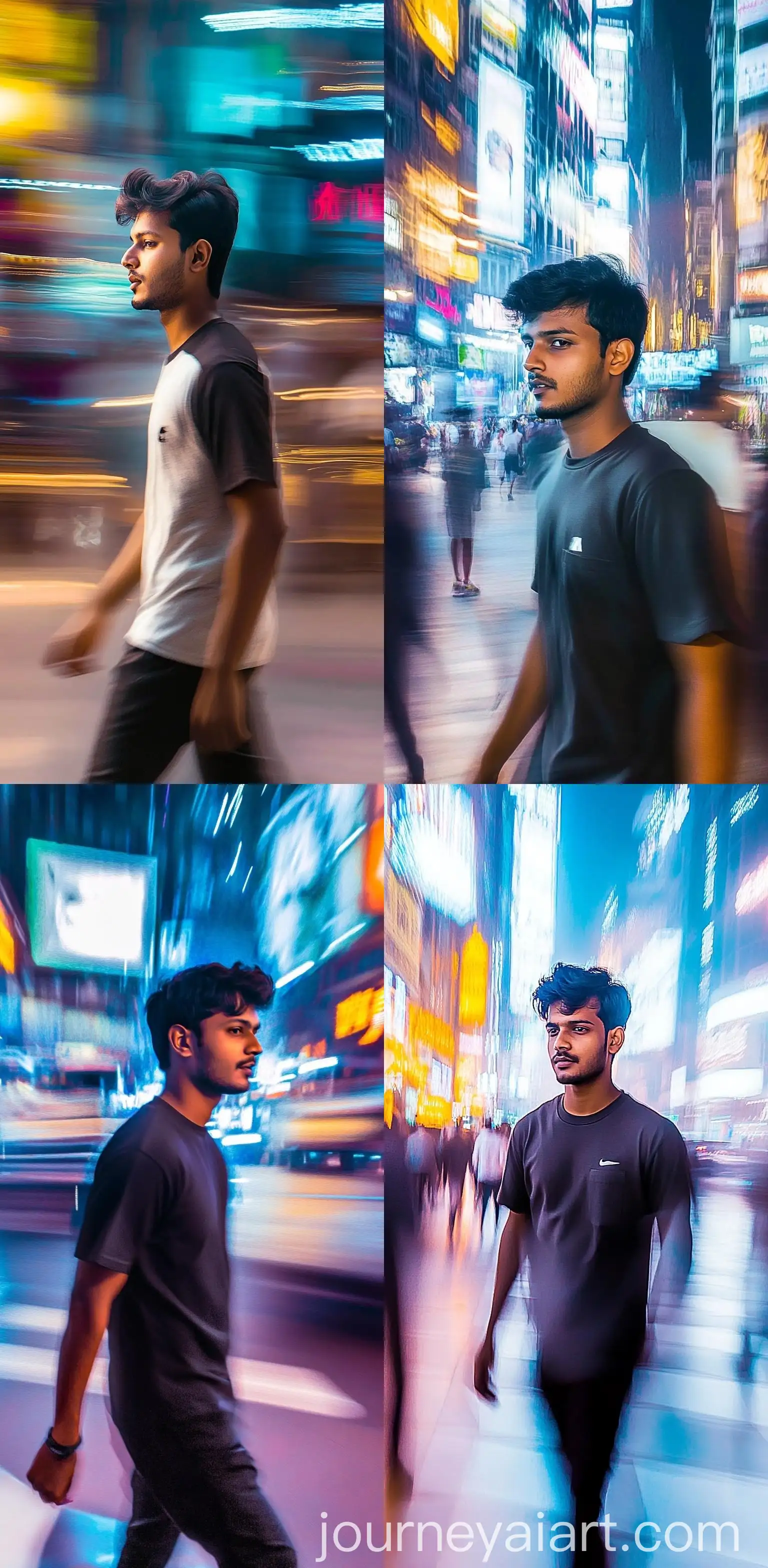 Colorful-Street-Photography-in-Shanghai-with-Motion-Blur-and-Reflections