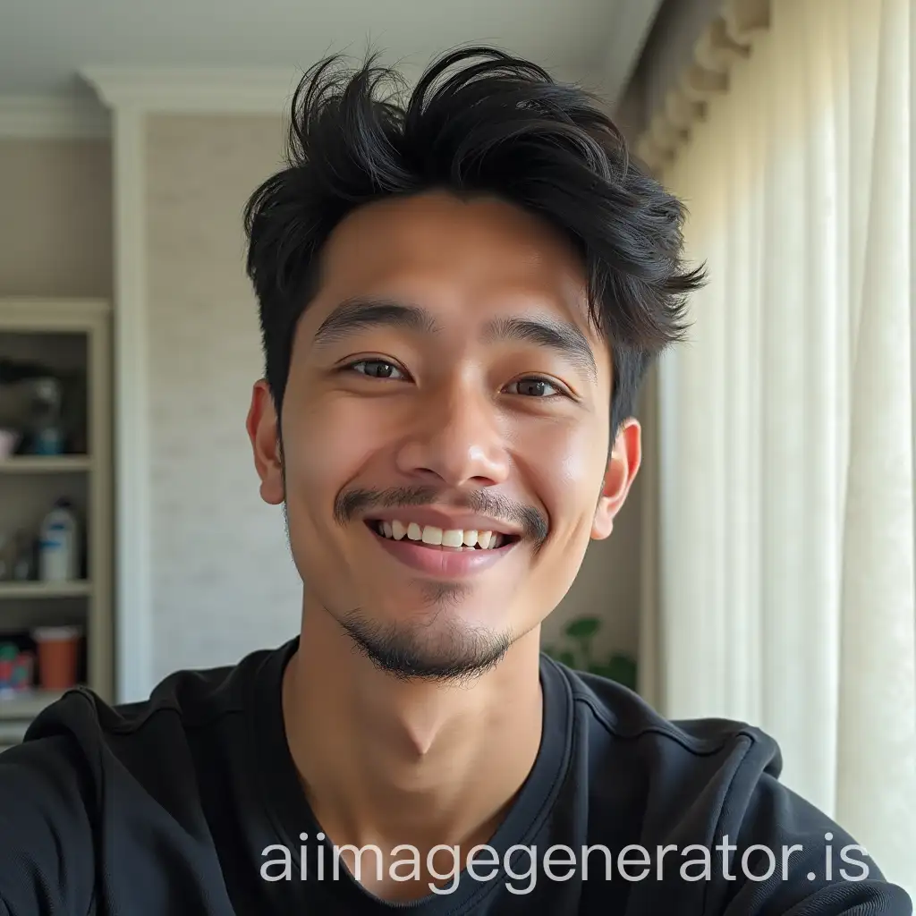 Malaysian-Male-Taking-Selfie-at-25-Years-Old