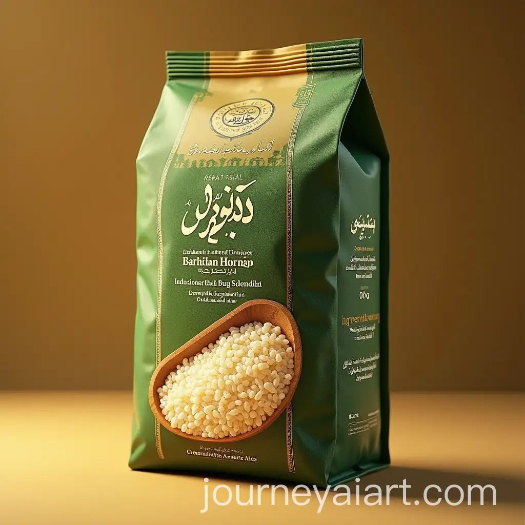 Vintage-Packaging-of-Haftsanbal-Iranian-Rice-with-Fine-Fur-Detailing