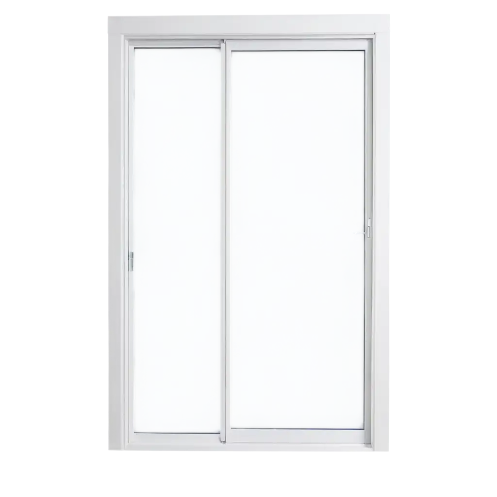 Modern-White-UPVC-Sliding-Door-at-a-Right-Angle-PNG-for-Clean-and-Precise-Visuals