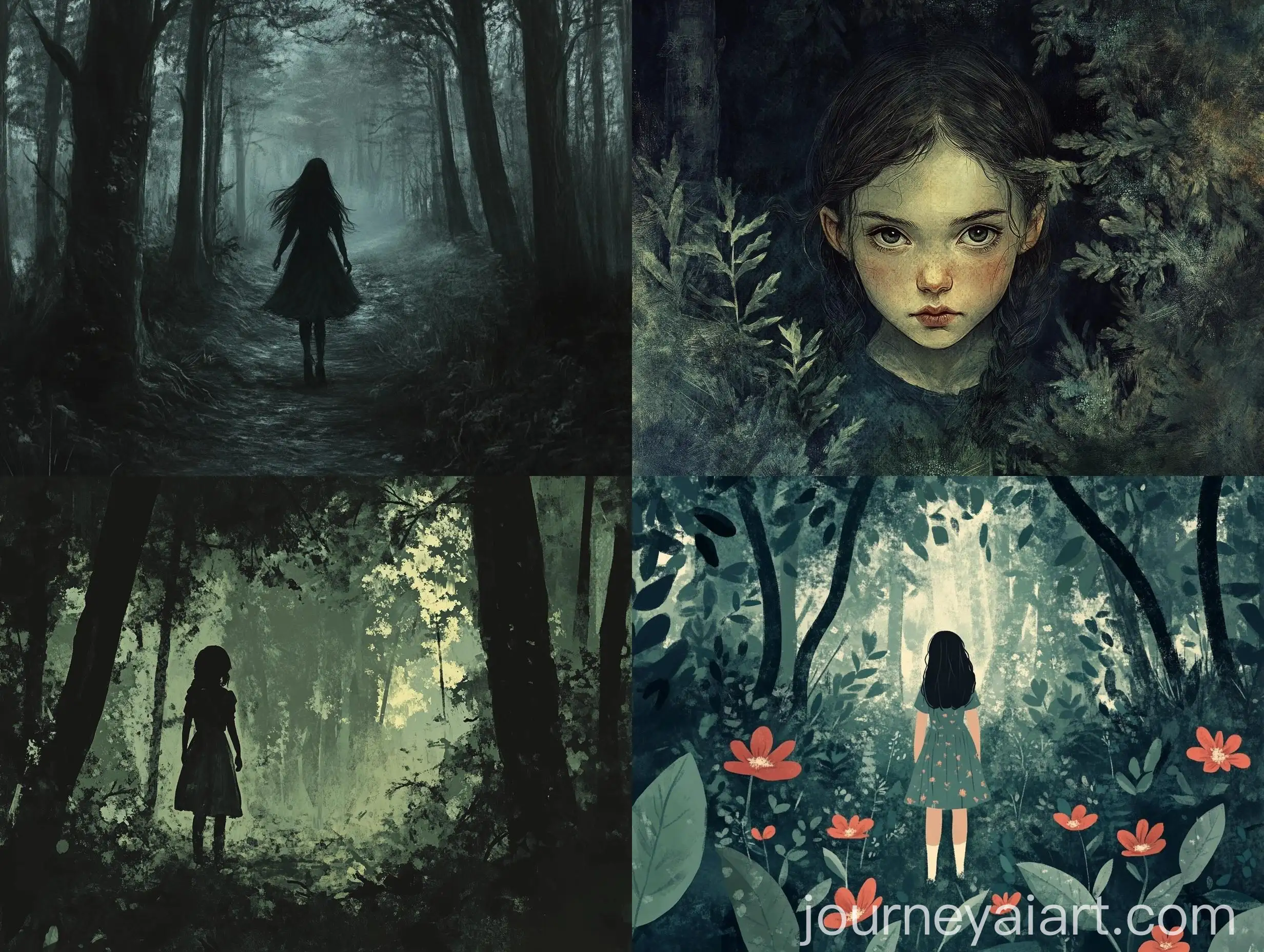 Girl-Lost-in-Enchanted-Forest