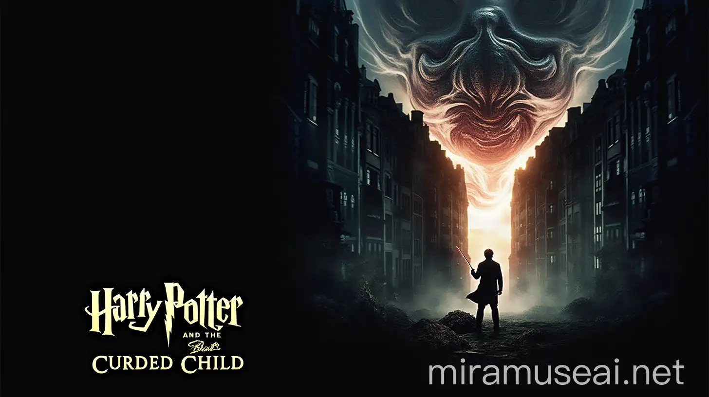 Harry Potter and the Cursed Child Movie Poster with Daniel Radcliffe