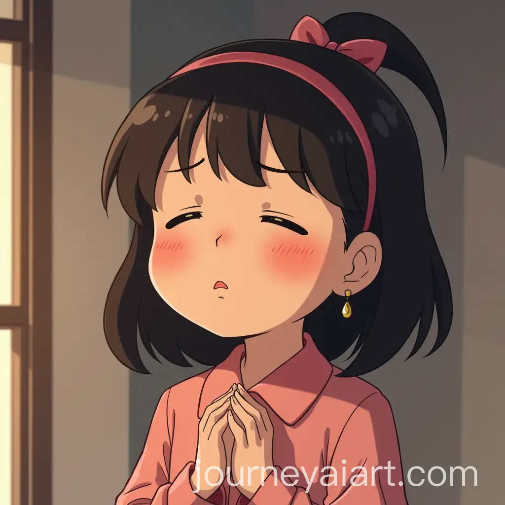 Animated-Girl-Closing-Eyes-Tightly