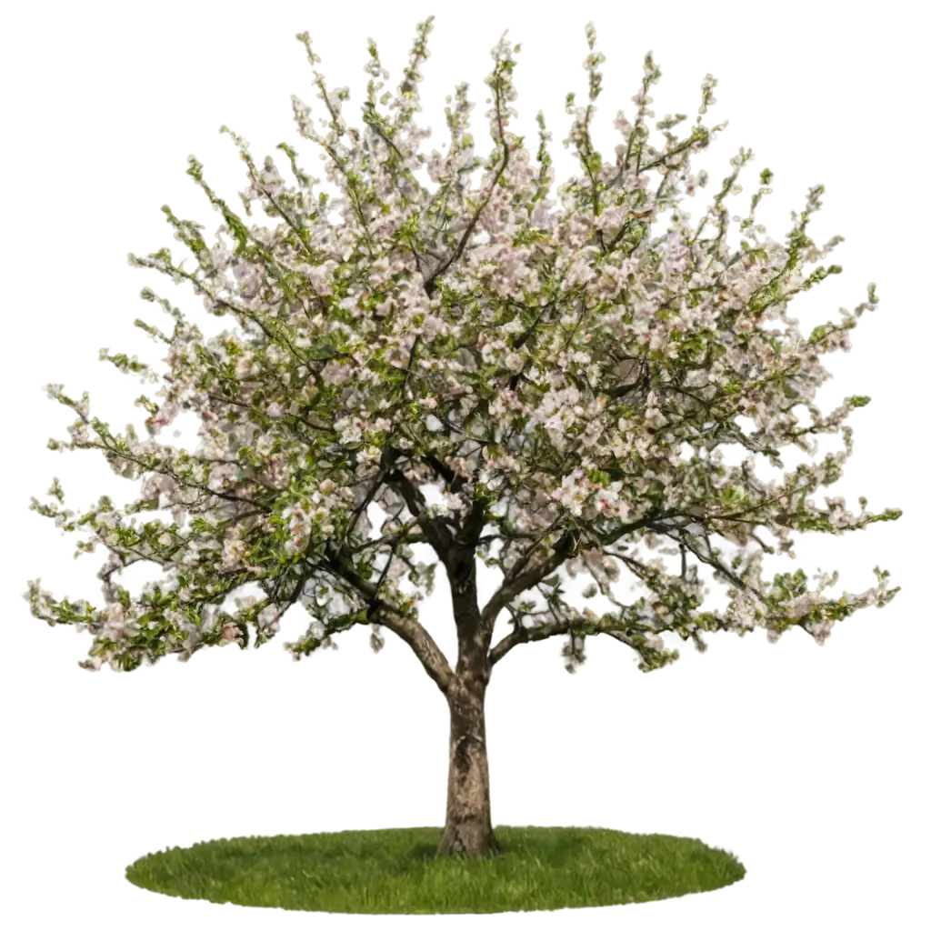 Tree-of-Apples-in-Bloom-PNG-Image-for-Clear-and-Crisp-Visuals