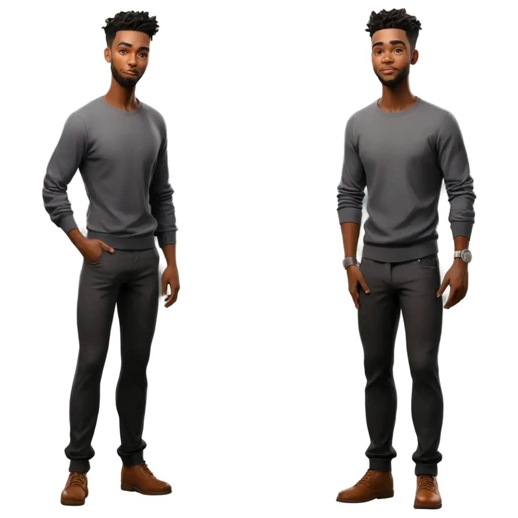 Professional-PNG-Image-of-Adult-Male-Black-Character-AI-Art-Prompt