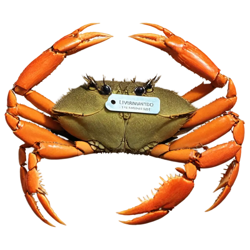 PNG-Image-of-Crab-with-LIVRAMENTO-Tag-Art-Prompt