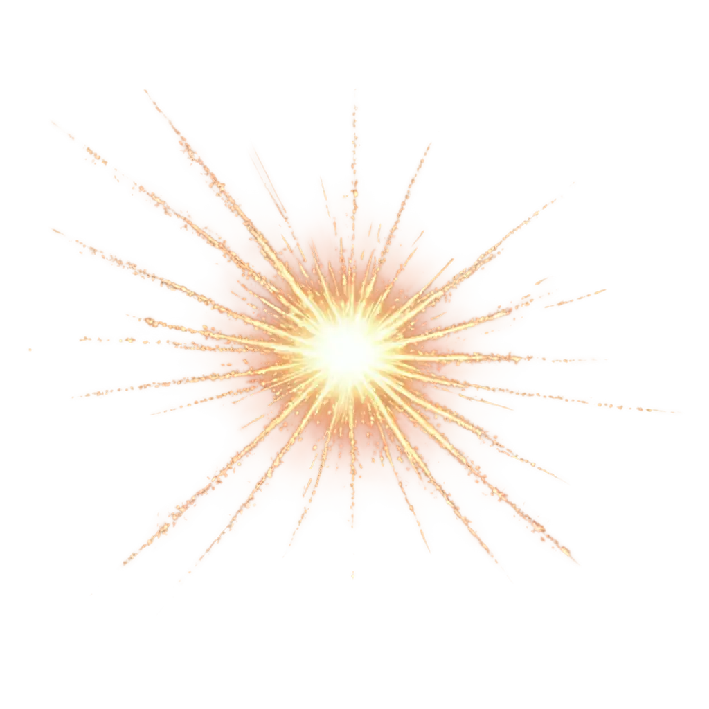 bright spark star or glitter sparkles of sun or camera png