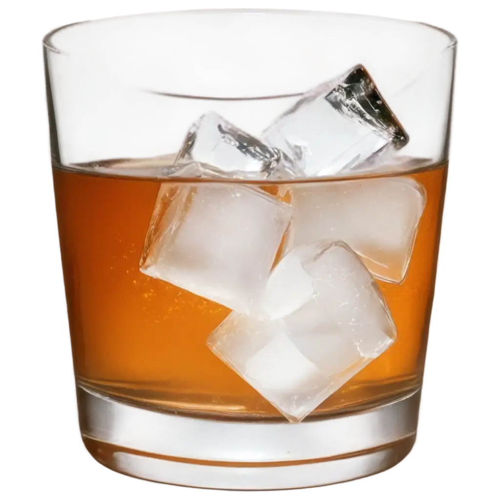 Glass-of-Drink-with-Ice-Cube-PNG-Image-HighQuality-and-Clear-for-Your-Designs
