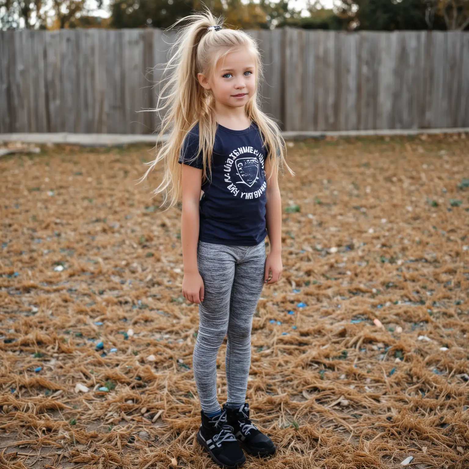 9yearold-girl-blonde-long-messy-hair-ponytail-blue-eyes-wearing-leggings-full-body-playground