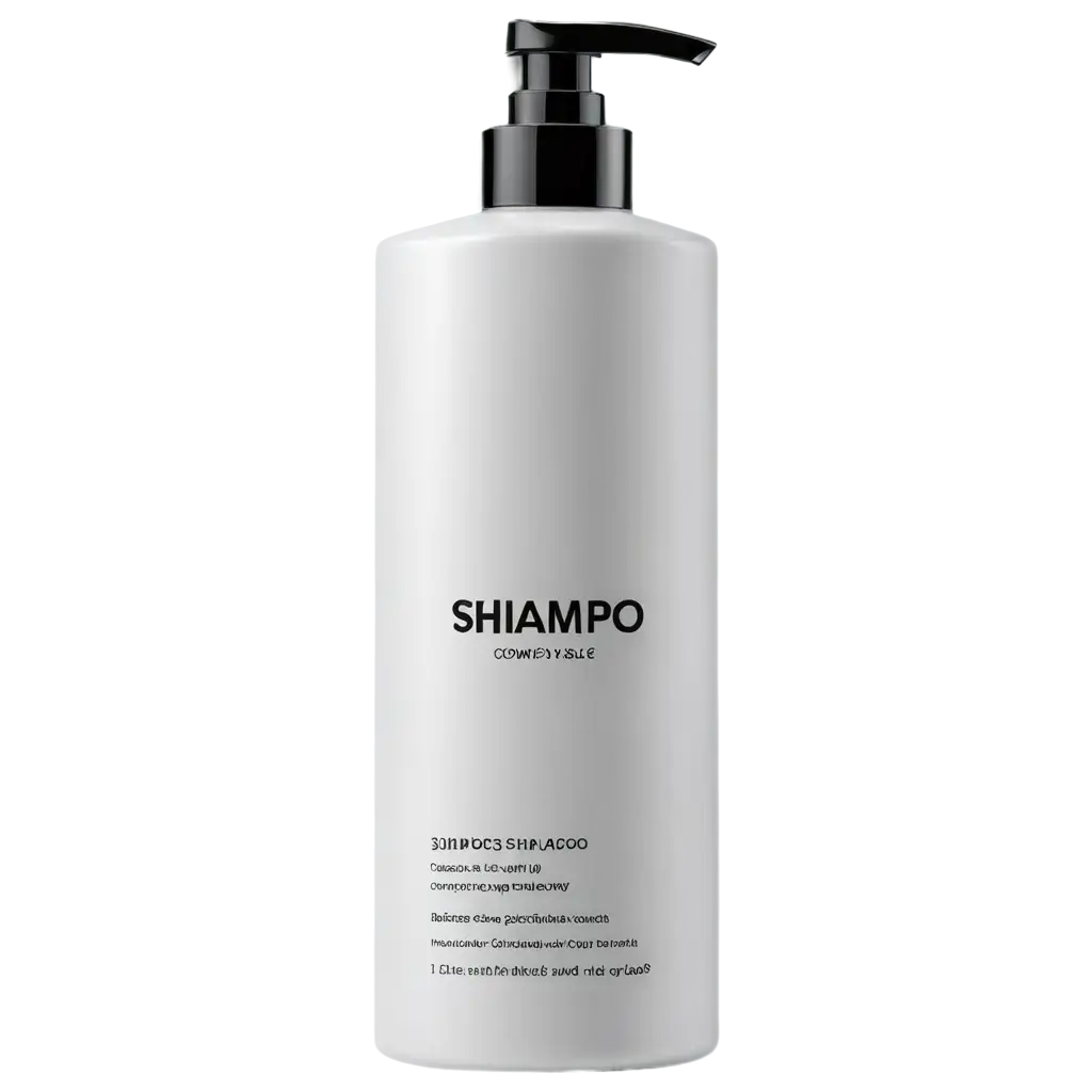 HighQuality-PNG-of-a-LabelFree-White-Shampoo-for-Versatile-Use