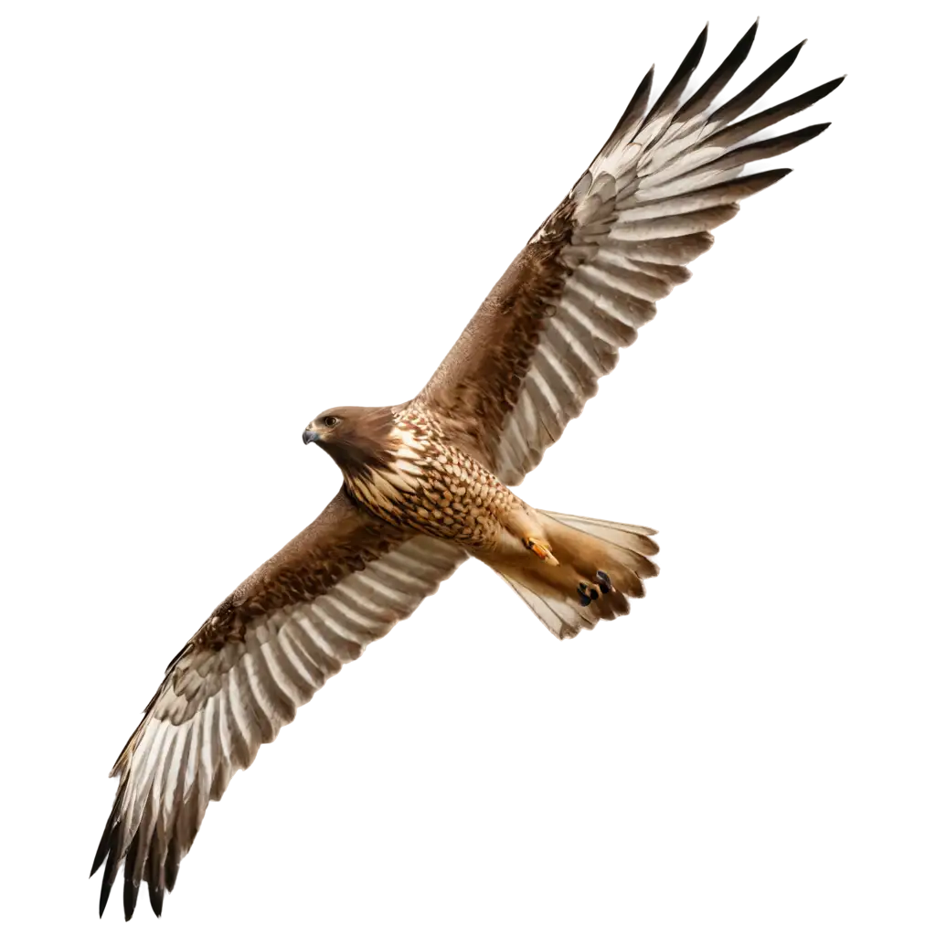 Stunning-Hawk-Flying-in-the-Sky-HighQuality-PNG-for-Your-Projects