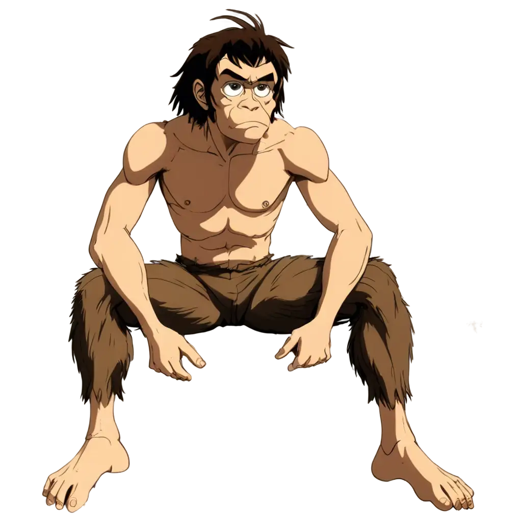 Homo-Habilis-Style-Anime-PNG-A-Unique-Fusion-of-Prehistoric-and-Modern-Aesthetics