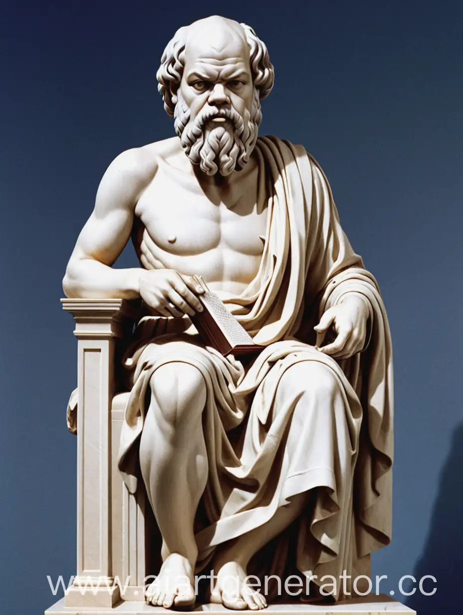 Socrates-Philosopher-in-Classical-Setting