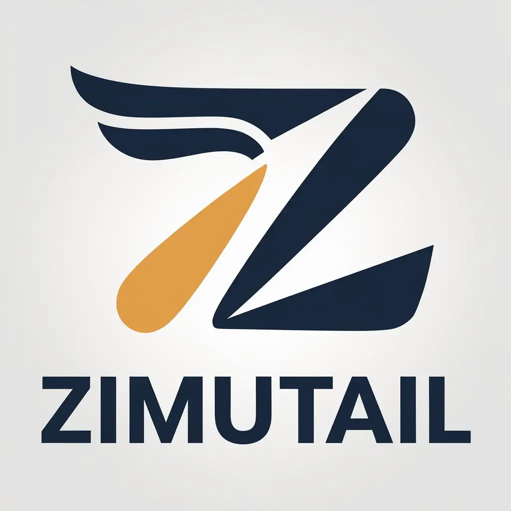 LOGO Design For Zimutail Vector Design with Clear Background