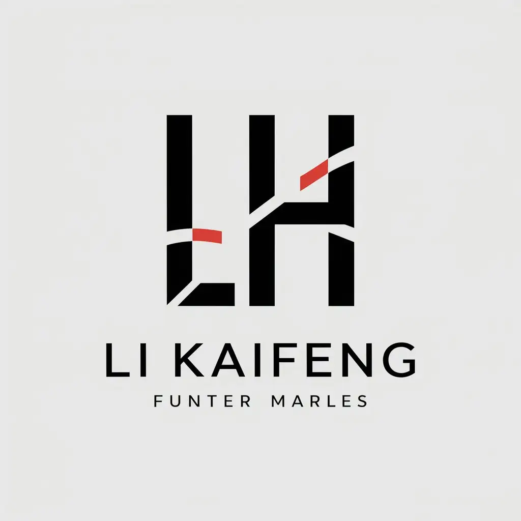 LOGO-Design-for-Li-Kaifeng-Vector-Design-with-LKH-Symbol-for-the-Education-Industry