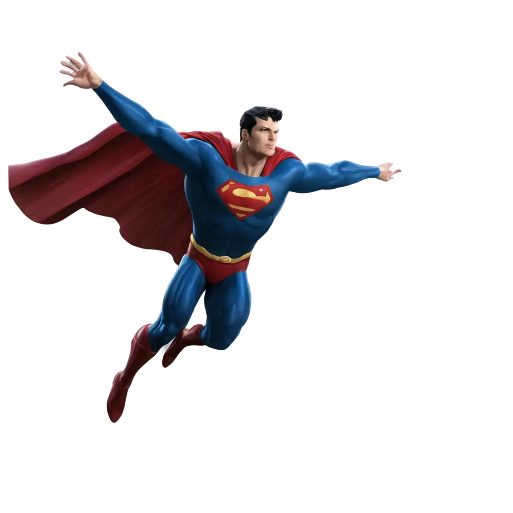 HighQuality-Superman-PNG-Image-for-Versatile-Use-and-Sharp-Visual-Appeal