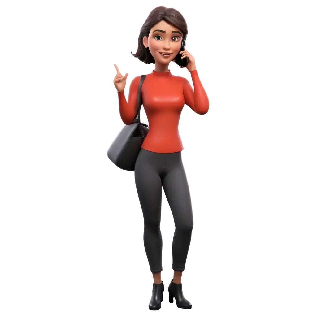 HighQuality-PNG-Image-Girl-Saying-Call-Us-Now-3D-Model