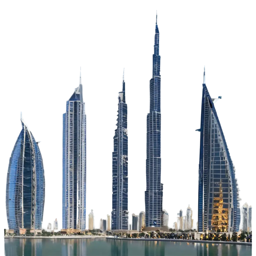 Dubai-City-PNG-Image-HighQuality-Clarity-for-Digital-and-Print-Projects